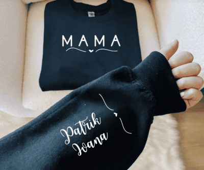 Ženska majica s jedinstvenim tiskom na rukavu u raznim bojama i veličinama