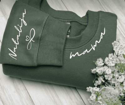 Ženska majica s jedinstvenim tiskom na rukavu u raznim bojama i veličinama