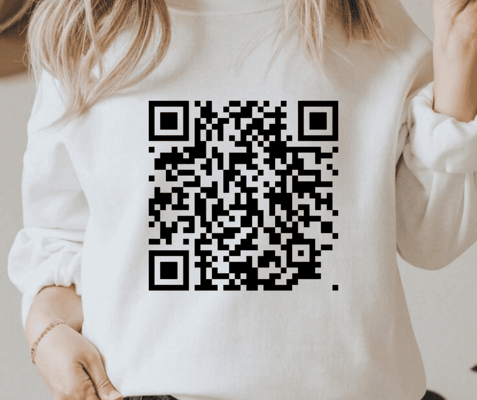 QR code na tvojoj majici