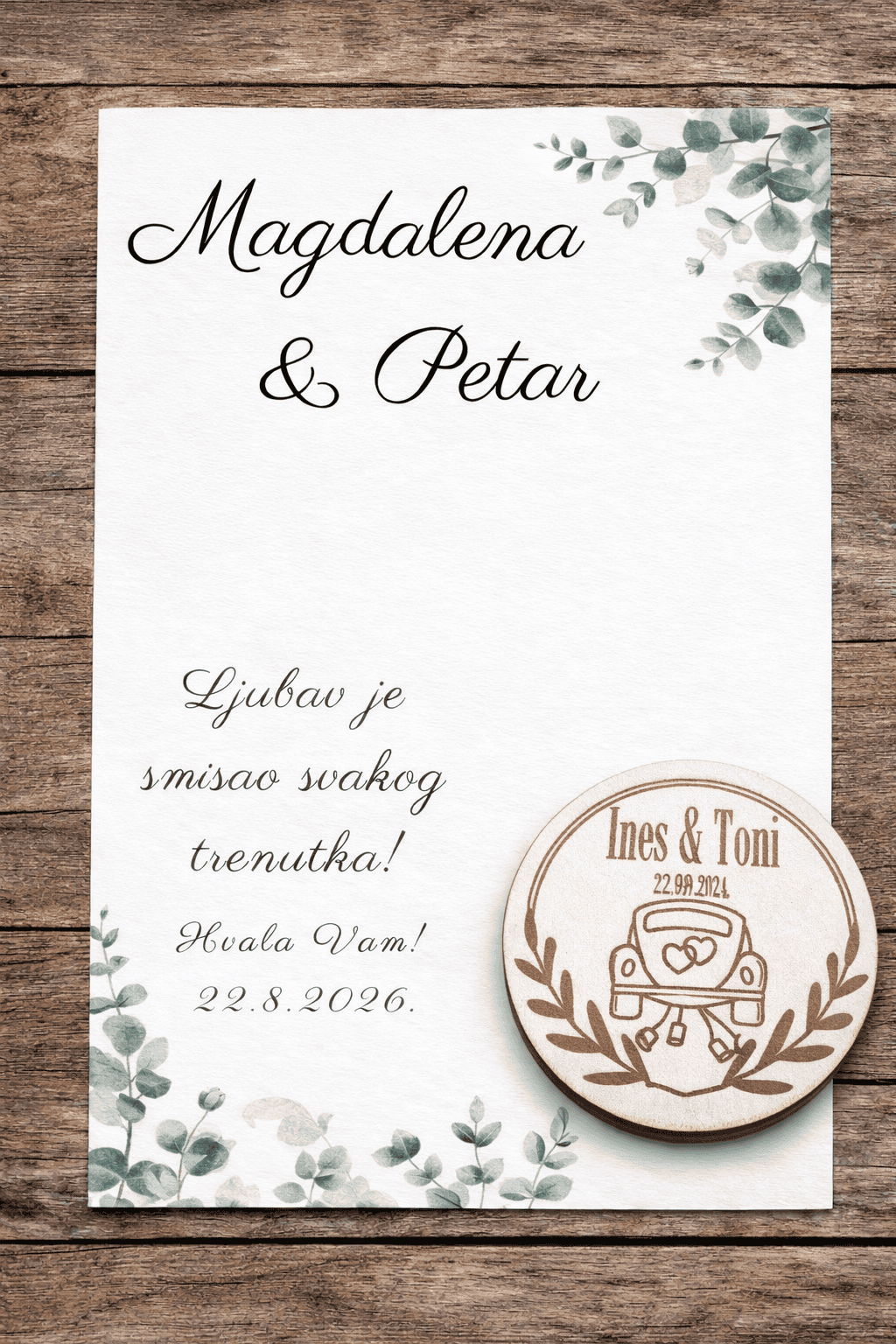 Magnet hdf vjenčanje 3#