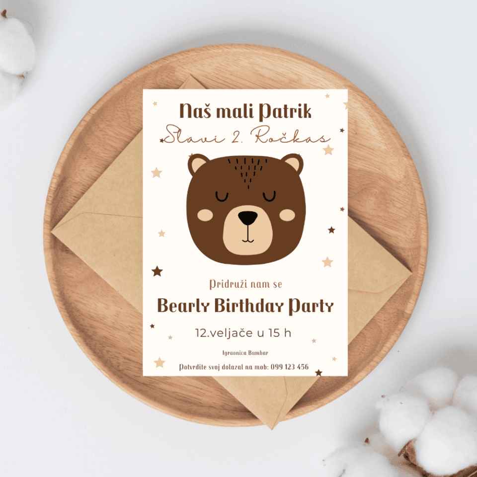 Pozivnica za dj.rođendan