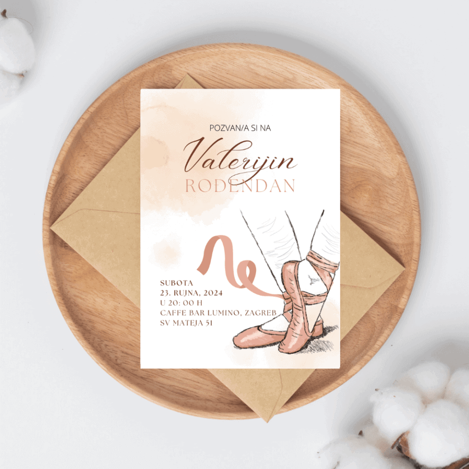 Pozivnica za dj.rođendan