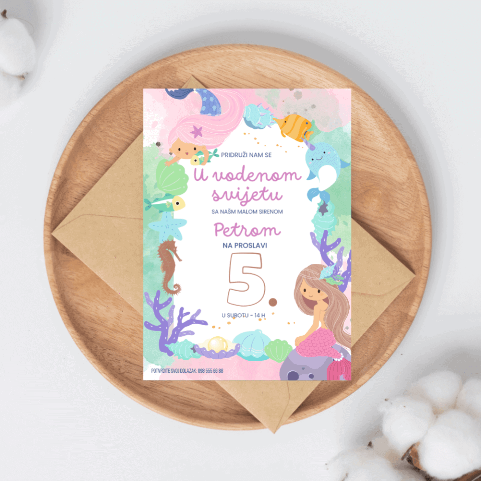 Pozivnica za dj.rođendan