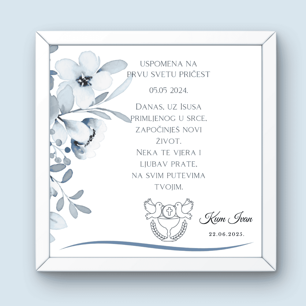 okvir Prva sveta pričest
