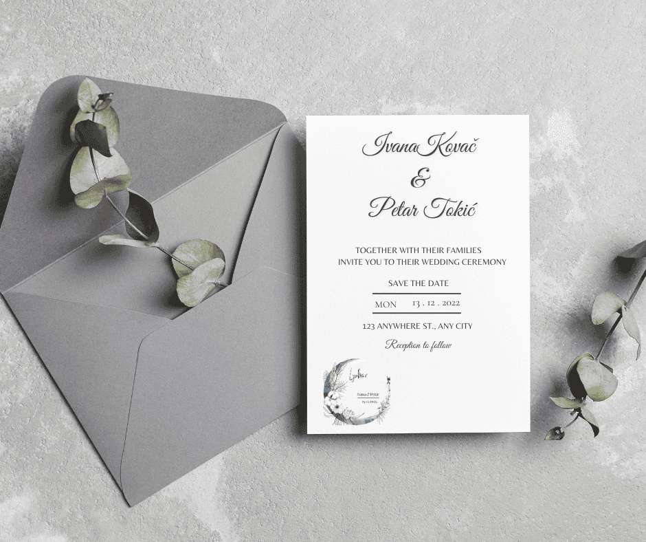Pozivnica za vjenčanje