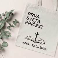 Personalizirana platnena torba zahvalnica