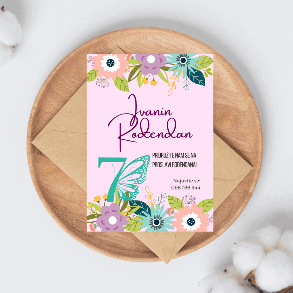 Pozivnica za dj.rođendan