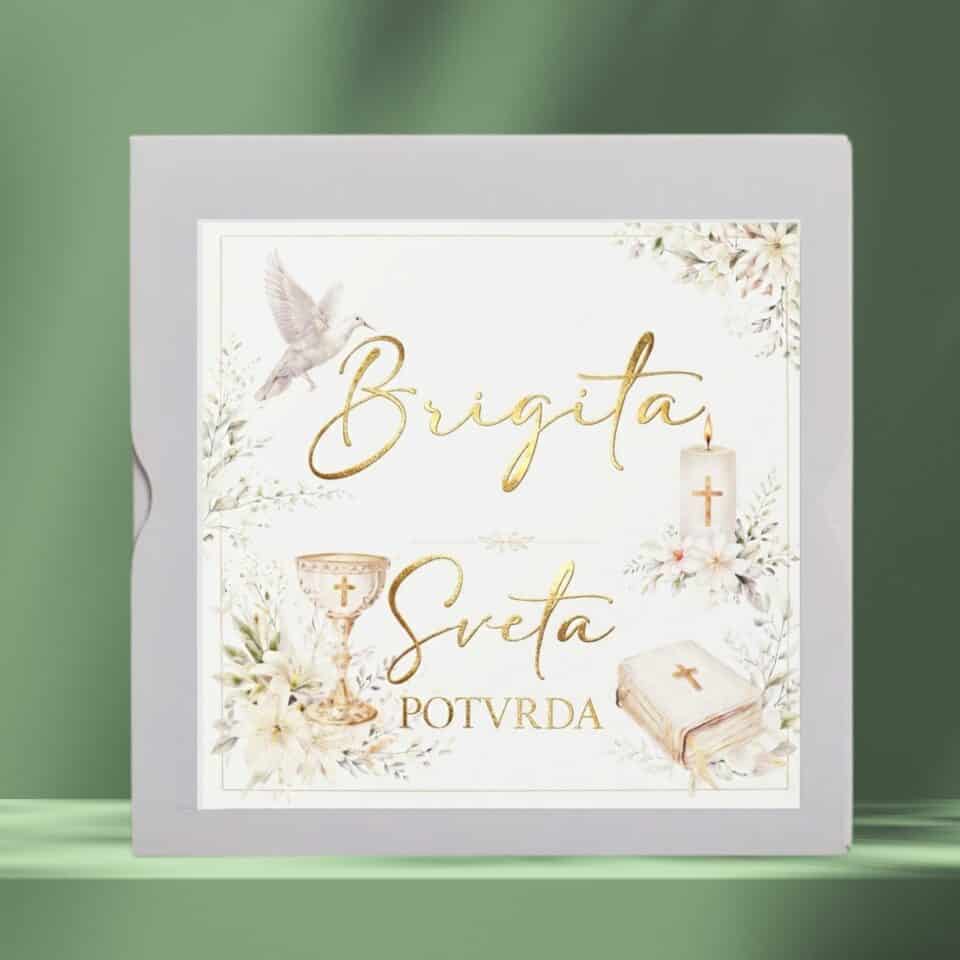 Personalizirana kutija za Sveta potvrda
