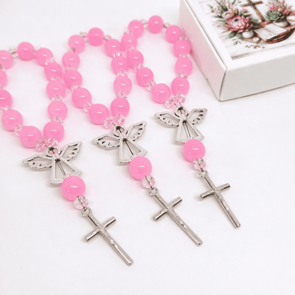 Krunica desetica – prozirno roza