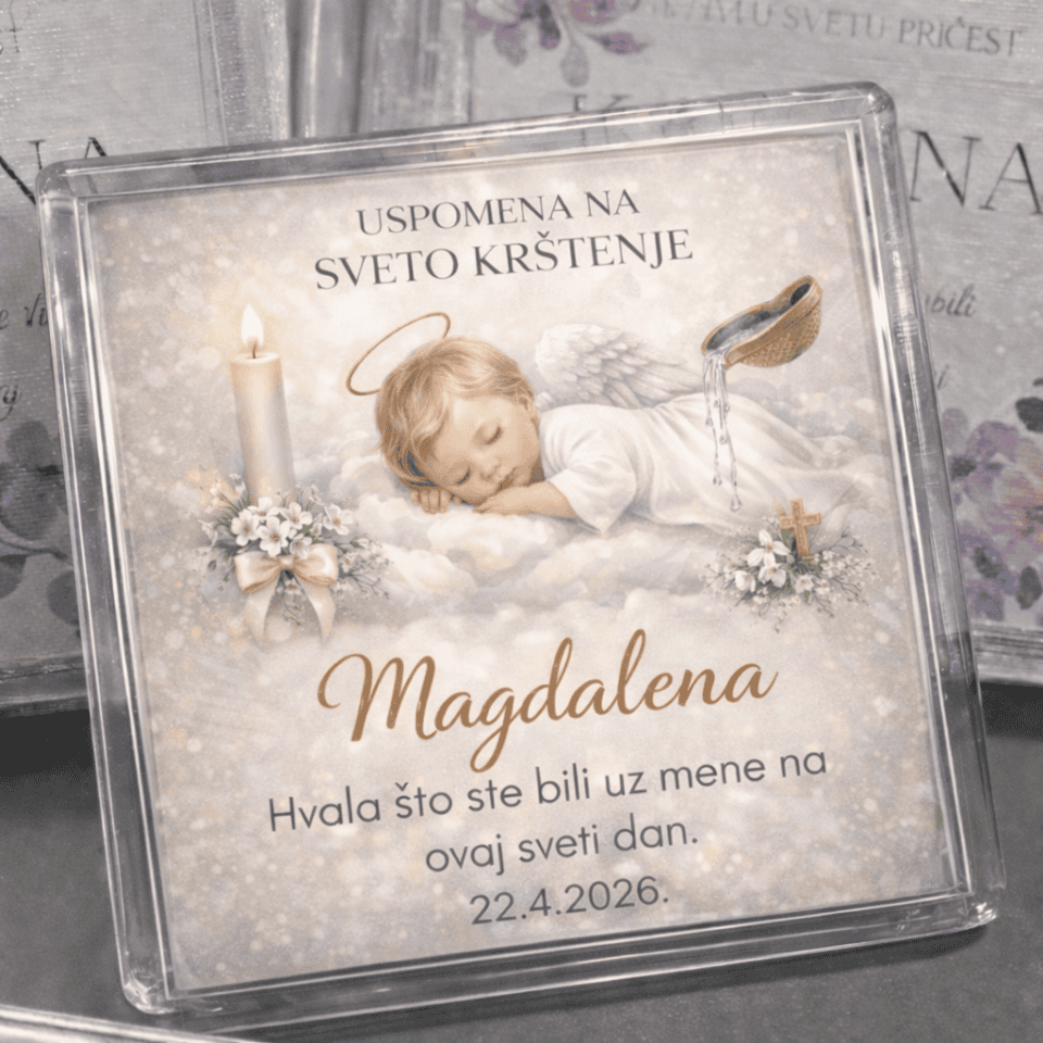 Pvc - Magnet- Sveto krštenje