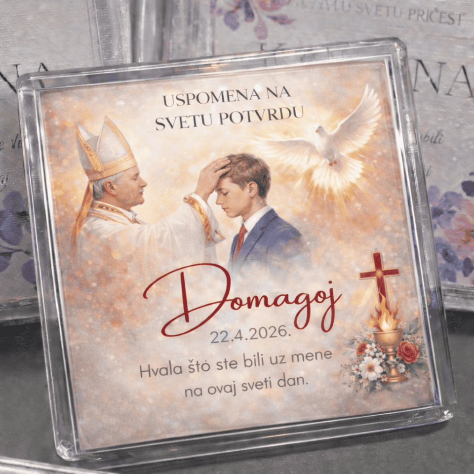 Pvc - Magnet- Sveta potvrda