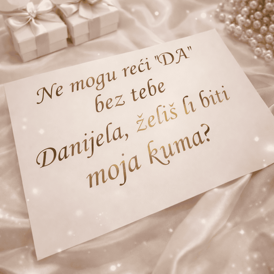 Konturno rezani A4 formata natpisi
