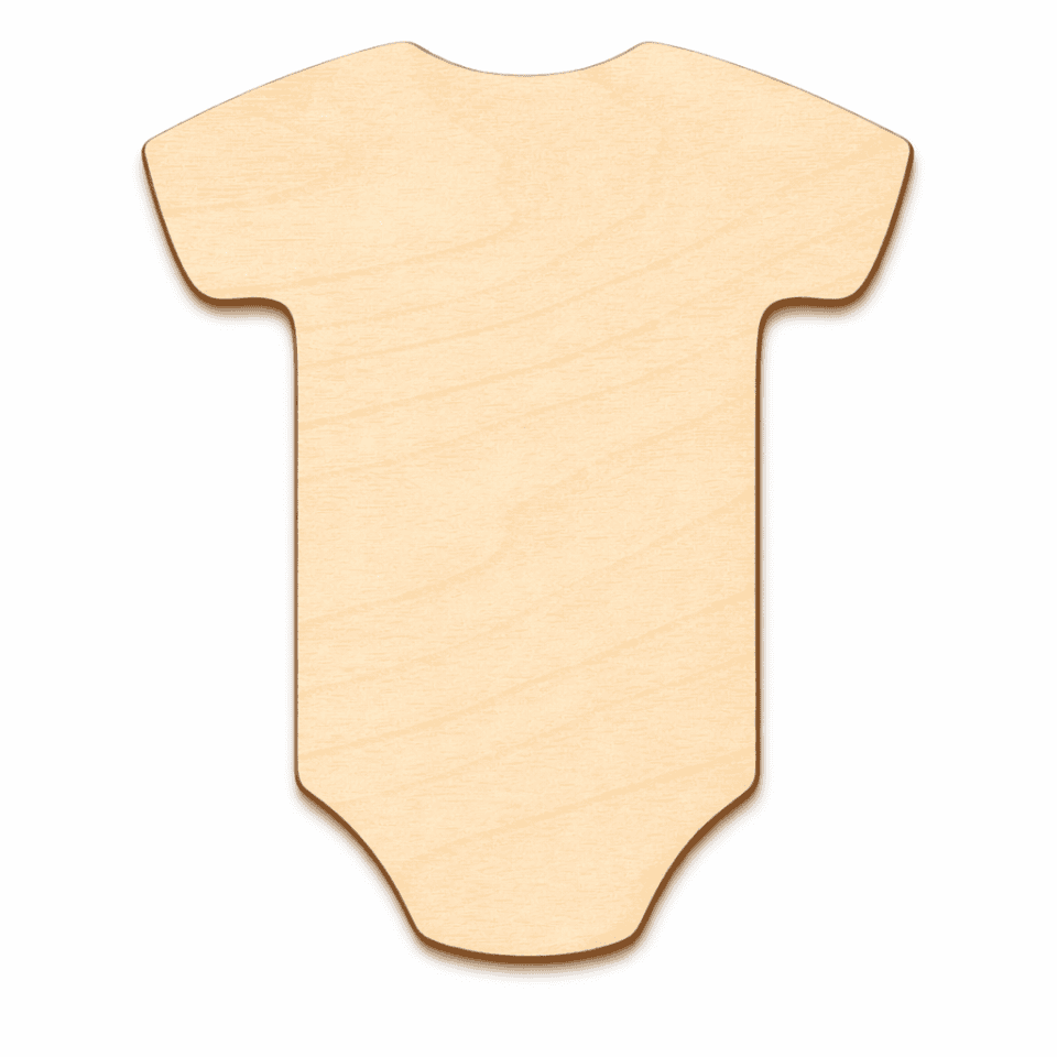 Drveni oblik za kreativno ukrašavanje- baby body
