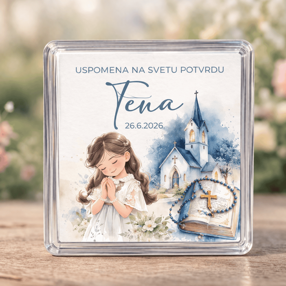Pvc magnet za svetu potvrdu
