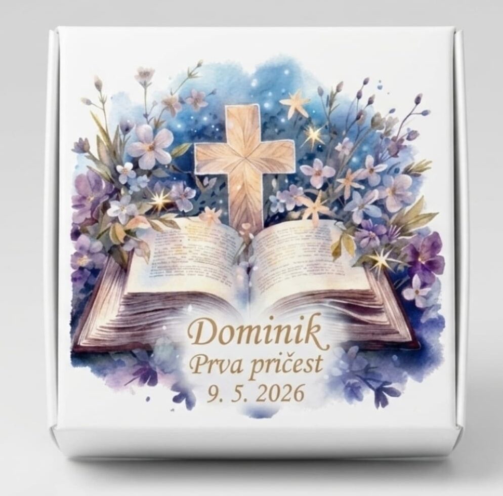 Krunica desetica – prozirno roza - Slika 4
