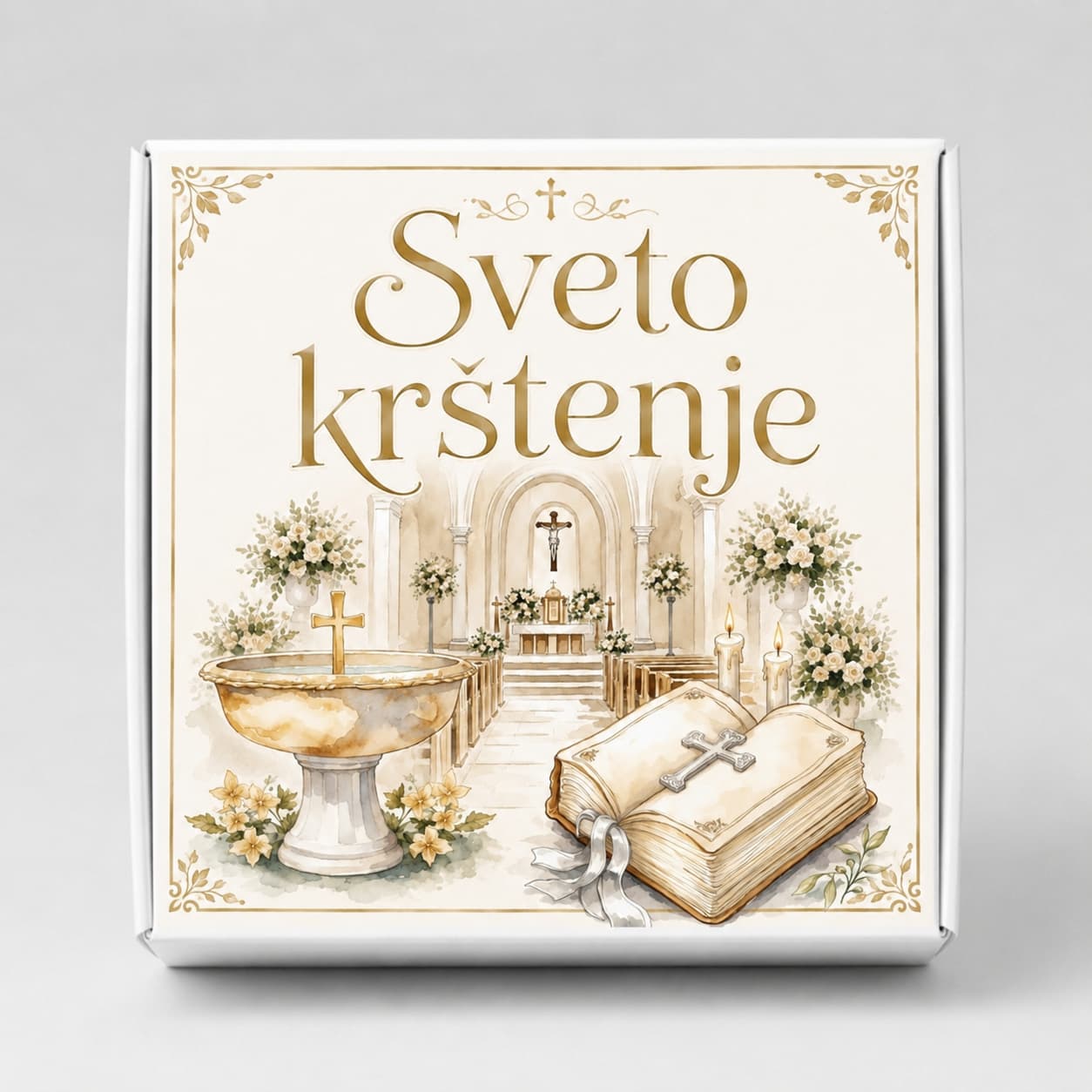Krunica desetica – prozirno roza - Slika 3